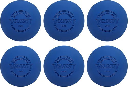 Vista 12 de Pelotas de lacrosse Velocity - 1, 2, 3, 6, 12, 18, 24, 36, 60 y 120 paquetes - para práctica, tamaño oficial aprobado por la NFHS y la universidad