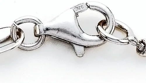 Vista 4 de Finejewelers - Pulsera de tobillo (plata de ley, 10.0in, 5 corazones)