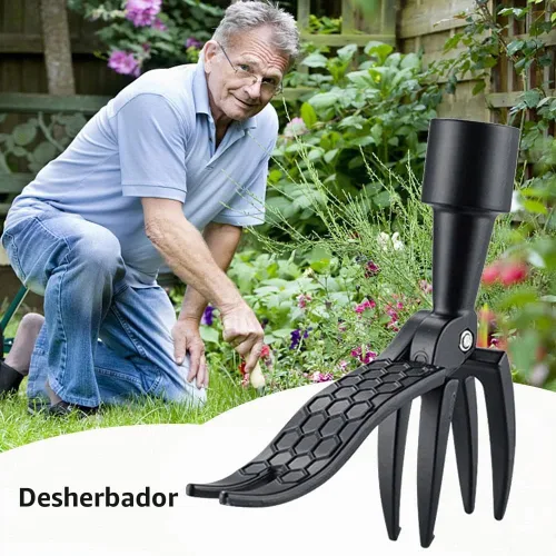 Vista 7 de Extractor de malas hierbas, herramienta de extracción de malas hierbas, herramienta de extracción de deshierbe resistente para patio, jardín, 4