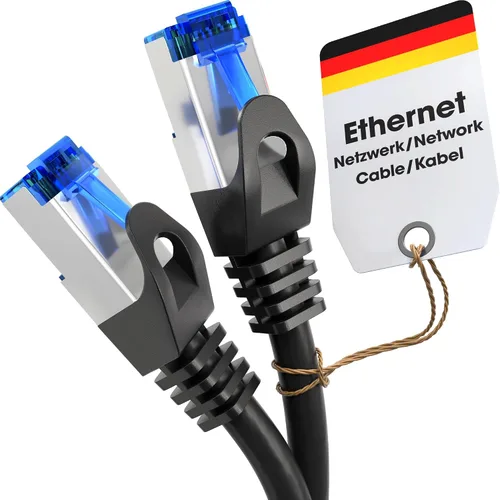 Vista 15 de KabelDirekt – Cable de red – 10Gbps, para máxima velocidad de Internet de fibra óptica – 1.5 pies, disponible en 1-100 pies – Cable Ethernet y LAN