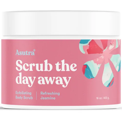 Vista 9 de El mejor exfoliante corporal orgánico, 100 % sal pura del mar muerto, ultrahidratante y humectante con Jojoba para suavizar la piel, aceites