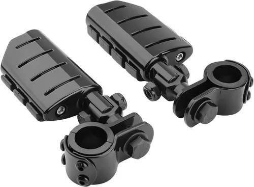 Vista 2 de Reposapiés para motocicleta compatibles con Harley Touring, Yamaha, Honda, Suzuki, Kawasaki, 25 mm, 32 mm, 34 mm, para protección del motor