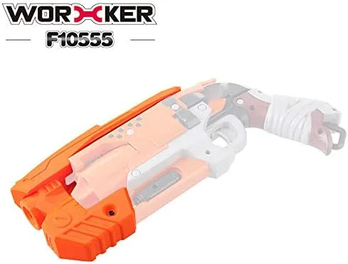 Vista 6 de WORKER Juego para Nerf Hammershot, juguete para armar