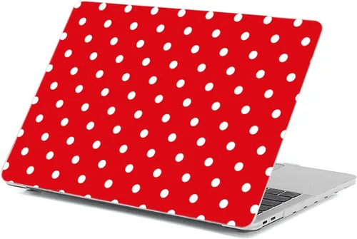 Vista 15 de Funda para MacBook Air de 15,3 pulgadas M2/M3/M4/M5, lunares Amarillo (Yellow Polka Dot)