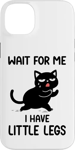 Vista 14 de Funny Short Legs Cat Saying Wait for Me, I Have Little Legs Case for iPhone 17