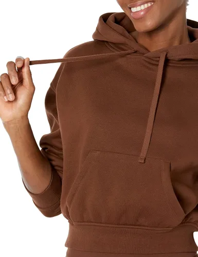 Vista 3 de Tienda Essentials Sudaderas con capucha para mujer, sudadera corta (disponible en tallas extragrandes)