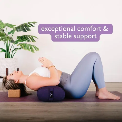 Vista 4 de Hugger Mugger Soporte estándar para yoga - Firme, de apoyo, hecho a mano, duradero