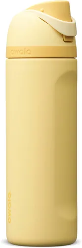 Vista 10 de Owala FreeSip - Botella de agua de acero inoxidable de 24 onzas, pistas de esquí de los años 80