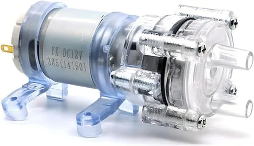 Vista 5 de Gikfun Bomba de diafragma autocebante DC 6V-12V - Micro bomba de agua, dispensadores de agua duraderos, refrigeradores y pequeños proyectos