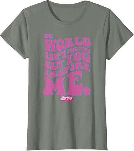 Vista 13 de Barbie Camiseta The Movie - You Inspire Me, Negro