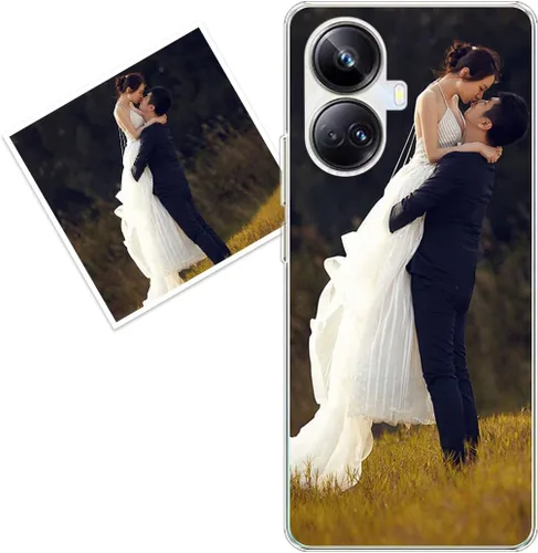 Vista 49 de Funda personalizada compatible con Oppo A1 Pro, fundas de teléfono personalizadas con imagen de foto, imagen de texto, cubierta transparente