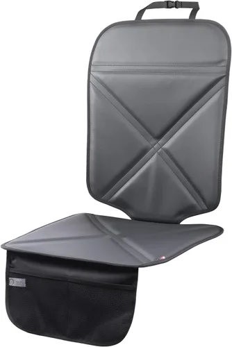 Vista 10 de Viaviat Protector de Asiento de automóvil, Protector de Cuero Impermeable de Seguridad Infantil, Funda Protectora con Almohadilla Gruesa y 2 Beige
