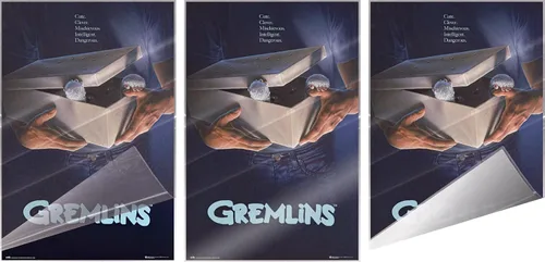 Vista 3 de POSTER STOP ONLINE Gremlins - Póster de película (estilo regular) (tamaño: 24 x 36 pulgadas) (póster laminado)