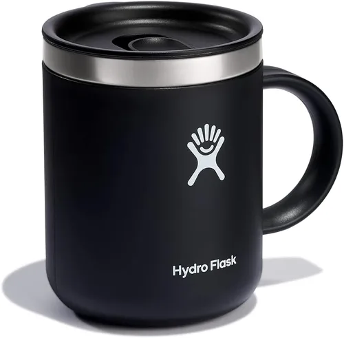 Vista 2 de Taza Hydro Flask - Taza de viaje reutilizable de acero inoxidable para té y café - Aislada al vacío, sin BPA, no tóxica, 12 onzas
