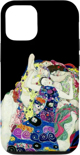 Vista 28 de Gustav Klimt The Maiden Painting Funda para iPhone 17