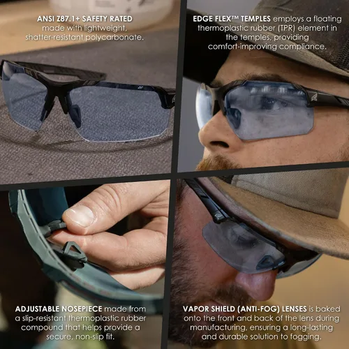 Vista 5 de EDGE Gafas de seguridad Tacana