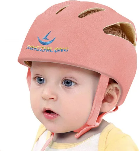 Vista 8 de IULONEE Protector de Cabeza de Bebé Casco de Protección para Bebés Casco de Paseo para Niños Pequeños Gorra Protectora Ajustable para Bebé Casco