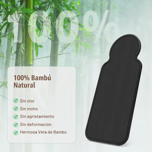 Vista 4 de Slider Mat para Ninja Slushie Machine FS301, accesorios deslizantes, bambú