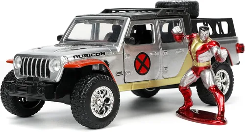 Vista 7 de Jada 33363 - Figura fundida a presión de Gladiador y Coloso 2020 de Marvel X-Men Hollywood Rides Series 1/32