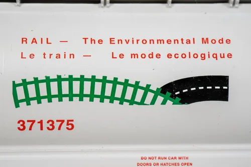 Vista 6 de Bachmann Trenes - Tolva de grano cilíndrica canadiense de 4 bahías - CN Environmental - Escala HO, gris, 8