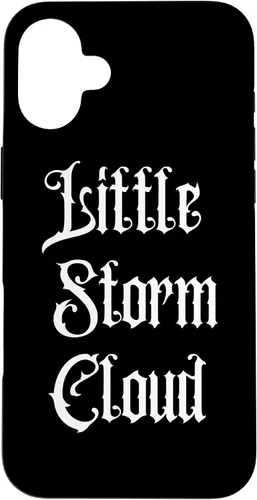 Vista 22 de Funda para iPhone 16 Little Storm Cloud, MIÉRCOLES DARK FAMILY GOTHIC HUMOR