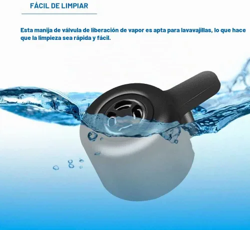Vista 4 de Mango de válvula de liberación de vapor para Ninja Foodi OP401/OP301 6.5, 8