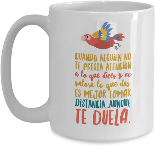 Vista 4 de Regalo para amigos Taza de cafe para hermana Perfecto regalo para graduados, profesionales y estudiantes Vaso con afirmaciones positivas, Negro