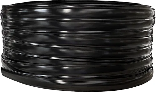 Vista 2 de Automotive Authority - Cubierta para tornillo de moldura de vinilo negro de 1" para casa rodante, cámper, tráiler (negro, 30.5 metros)