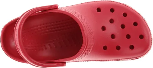 Vista 6 de Crocs Zuecos clásicos unisex para adultos, rojo, talla 5.5 de Reino Unido