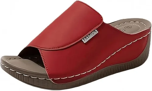 Vista 14 de Sandalias ortopédicas para mujer con soporte para el arco, sandalias cómodas para caminar, sandalias ortopédicas de verano