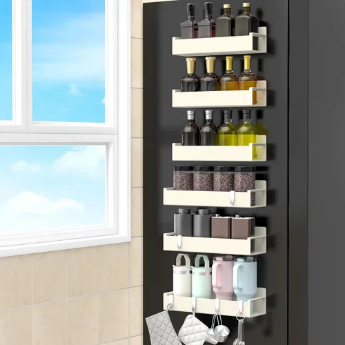 Vista 35 de HuggieGems Soporte Magnético para Botella de Agua para Refrigerador, Organizador de Portavasos para Stanley y Tumbler para Cocina, Paquete de 6
