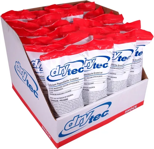Vista 4 de Tratamiento de choque para albercas con cloro en hipoclorito de calcio de DryTec 1-1901, Blanco