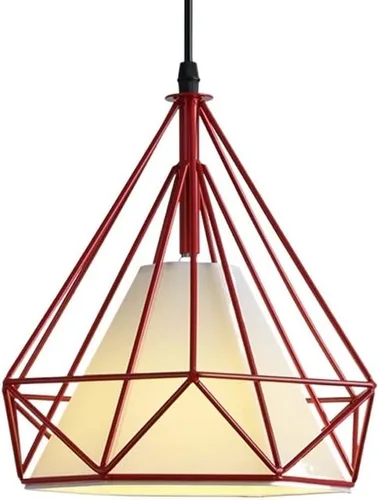 Vista 8 de Vintage Industrial Retro Pendant Light Fixture - E27 Edison Bulb Compatible - Adjustable Height - Ideal for Kitchen Island, Dining Room, and Living
