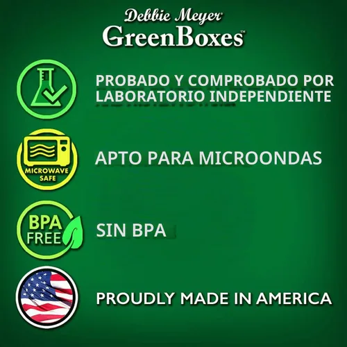 Vista 6 de Debbie Meyer UltraLite GreenBox, contenedores reutilizables