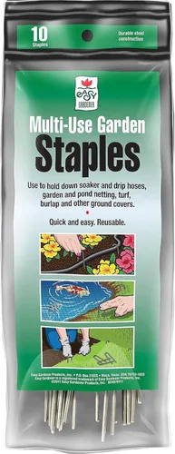 Vista 11 de Easy Gardener 50825 - Grapas para tela de jardín de seguridad para jardines, 8.89 cm