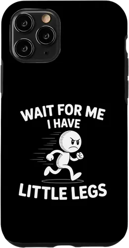 Vista 29 de Wait I Have Little Legs Funny Short Person Meme Humor Case for iPhone 17