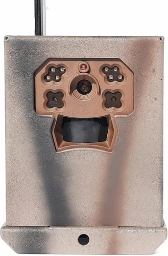 Vista 3 de Theft-Deterrent Powder-Coated Heavy Duty Protective Waterproof Steel Security Lock Box Compatible with Moultrie Mobile Edge Trail (11903)