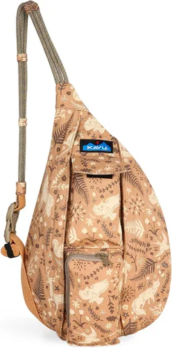 Vista 20 de KAVU Mini bolso de cuerda de algodón cruzado bandolera
