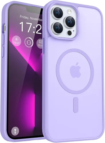Vista 140 de Funda para teléfono Google Pixel 9 Pro XL, Compatible con Magnético, Protección contra Caídas de Grado Militar Translúcida Mate Resistente a Golpes