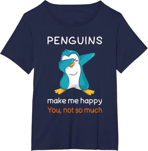 Vista 14 de Camiseta de pingüino con cita de pingüino sarcástico para amantes de los pingüinos, Negro