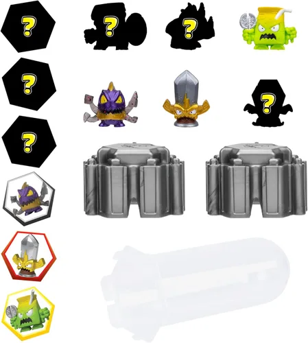 Vista 6 de MrBeast Lab Swarms Battle Fusion Series, recoge más de 80 enjambres únicos de 1 pulgada (1.0 in), el paquete de laboratorio incluye 6 micro bestias