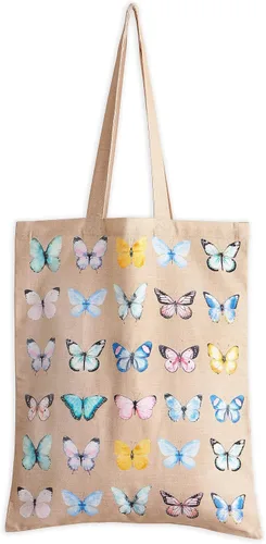 Vista 54 de Maison d' Hermine Bolsa de mano para mujer, 100% algodón, reutilizable, para compras, perfecta para primavera y verano
