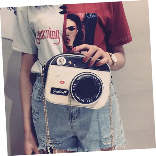 Vista 9 de SOIMISS Bolso cruzado para mujer, monedero cruzado, bolso vintage para cámara, bolso de piel sintética para mujer, bolso de hombro