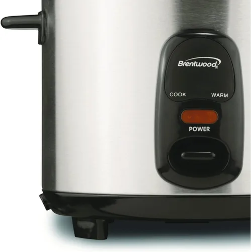 Vista 6 de Brentwood TS-20 Olla arrocera, 10 tazas, acero inoxidable