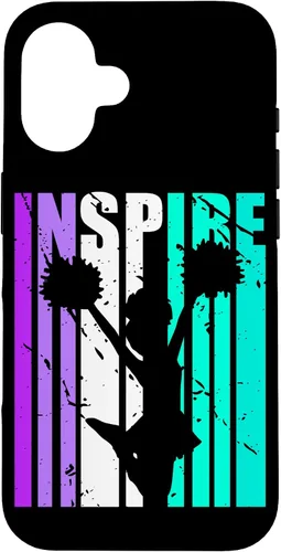 Vista 28 de Funda motivacional para iPhone 11 Pro Max para niñas, color morado