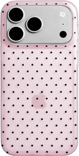 Vista 91 de inewateri Funda compatible con iPhone 11 con bonito diseño estético de lunares a la moda, fundas simples para TPU suave, funda de protección Negro