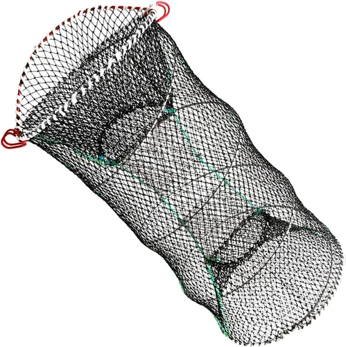 Vista 7 de Crab Trap Bait Lobster Crawfish Shrimp Portable Folded Cast Net Magic Collapsible Fishing Traps Nets Accessories for Blue Crabs
