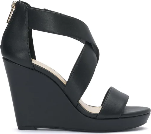 Vista 4 de Jessica Simpson Jinxxi Sandalias para mujer, con taco de cuña