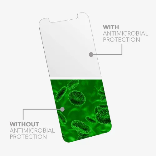 Vista 2 de tech21 Protector de pantalla de cristal de impacto para Apple iPhone 12 Pro Max 5G