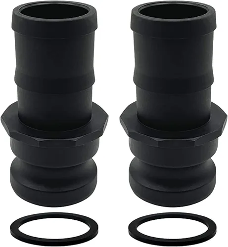 Vista 14 de BITOBITOTU - 2 accesorios Camlock Poly NPT A-50 1/2 pulgadas, tipo A, acoplamientos estándar de leva, accesorios de bloqueo de leva, ajuste